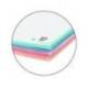 Bloc Oxford DIN A4+Ebook Cuadricula 5 mm COLORES SURTIDOS