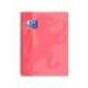 Bloc Oxford Folio School Classic Cuadricula 4 mm 80 hojas Rosa