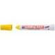 Rotulador Edding 950 permanente amarillo opaco con punta gruesa y redonda de 10mm