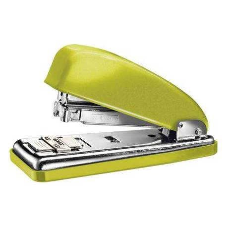 Grapadora Petrus 226 Classic wow Verde metalizado Capacidad de 30 hojas