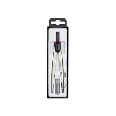 COMPAS MARCA ROTRING COMPACT UNIVERSAL AJUSTE RAPIDO RADIO 13 CM CIRCUNFERENCIA 32 CM