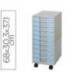 Archivador movil Clen metalico 10 cajones Gris