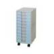 Archivador movil Clen metalico 10 cajones Gris