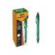 Boligrafo Bic Gelocity Quick Dry Retractil tinta gel Verde 0,7 mm