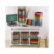 Fichero cajones sobremesa Exacompta Iderama Arlequin con 6 cajones multicolores 270x355x271 mm.