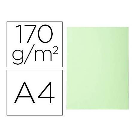 Subcarpeta Cartulina Reciclada A4 Exacompta Verde Claro 170 gr