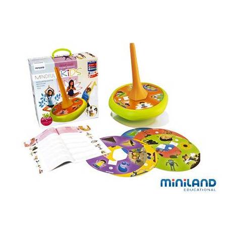 Juego educativo a partir de 2 años Peonza gigante Miniland