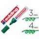 Rotulador Permanente Edding 550 Recargable Verde