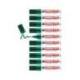 Rotulador Permanente Edding 550 Recargable Verde