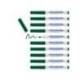 Rotulador para Pizarra Blanca Edding 661 Recargable Verde