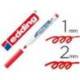 Rotulador para Pizarra Blanca Edding 661 Recargable Rojo