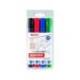Rotulador para Pizarra Blanca Edding 660 Recargable Colores Surtidos Blister de 4 unidades