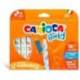 Rotulador Carioca Baby Punta Gruesa Lavables Colores Surtidos Caja de 12 unidades