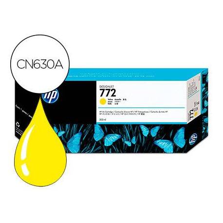 INK-JET HP N.772 DESIGNJET Z5200 / Z5400 AMARILLO 300 ML