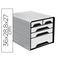 Fichero cajones CEP para 5 cajones mixtos Blanco/Negro