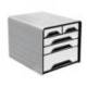 Fichero cajones CEP para 5 cajones mixtos Blanco/Negro