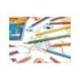 Lapices de colores Bic evolution Stripes caja de 18 colores surtidos