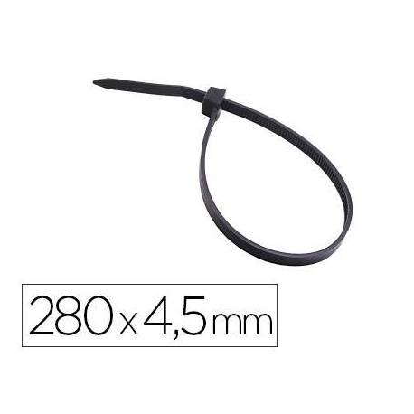 Bridas 3M para exterior negro 280x4,5 mm