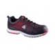 Zapatos de seguridad de Poliuretano DeltaPlus Negro y Rojo talla 41