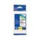 Cinta Brother TZ-261 36mm (ancho) x 8m (largo) laminada blanco/negro