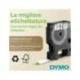 Cinta Dymo D1 Blanco Poliéster 6mmx7m