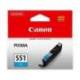 Cartucho Canon CLI-551 Pixma Cian 6509B001