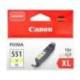 Cartucho Canon CLI-551XL Pixma color amarillo 6446B001
