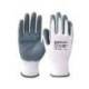 GUANTES DE NITRILO MARCA SAFETOP NITRI-FIT SINTETICO SOLIDO GRIS SIN COSTURA TALLA 9