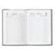 DIETARIO MARCA LIDERPAPEL 2027 DOS TERCIOS 150X305 MM DIA PAGINA BILINGUE COLOR NEGRO PAPEL 70 G FSC