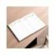 DIETARIO MARCA LIDERPAPEL 2027 DOS TERCIOS 150X305 MM DIA PAGINA BILINGUE COLOR ROJO PAPEL 70 G FSC