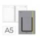AGENDA OFICINA MARCA LIDERPAPEL 2027 ENCUADERNADA POCKET COVER DIA PAGINA A5 BILINGUE 70G PAPEL FSC DESIGN 1