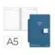 AGENDA OFICINA MARCA LIDERPAPEL 2027 ENCUADERNADA ELASTIC CLOSURE PEN DIA PAGINA A5 BILINGUE 70G PAPEL FSC DESIGN