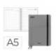 AGENDA OFICINA MARCA LIDERPAPEL 2027 ENCUADERNADA ELASTIC POCKET COLLECTION DIA PAGINA A5 BILINGUE 70G PAPEL FSC