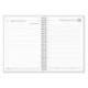 AGENDA OFICINA MARCA LIDERPAPEL 2027 ENCUADERNADA CLOUDY DIA PAGINA A5 BILINGUE 70G PAPEL FSC DESIGN 1