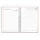 AGENDA OFICINA MARCA LIDERPAPEL 2027 ESPIRAL BASIC DIA PAGINA A6 BILINGUE 60G PAPEL FSC DESIGN 6