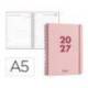 AGENDA OFICINA MARCA LIDERPAPEL 2027 ESPIRAL BASIC DIA PAGINA A5 BILINGUE 60G PAPEL FSC DESIGN 6