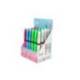 PORTAMINAS MARCA LIDERPAPEL COLECCION 2 CON FUELLE Y GOMA CON ACABADO SOFT TOUCH 0,5 MM 4 COLORES SURTIDOS