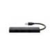 HUB TNB FIRST 4 PUERTOS USB -A 2.0 NEGRO