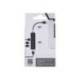 HUB TNB FIRST 4 PUERTOS USB -A 2.0 NEGRO