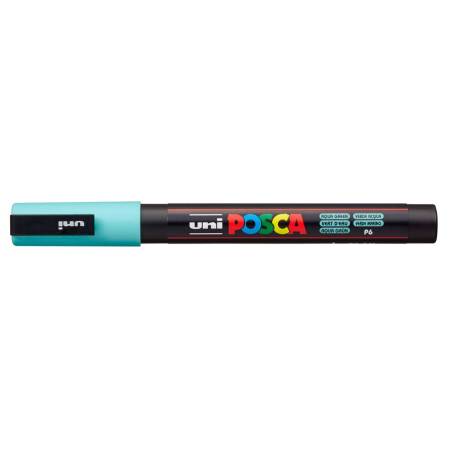 ROTULADOR UNI POSCA 0,9 - 1,3MM PC-3M MARCA VERDE MARINO