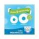 Papel higienico scottex megarrollo doble largo 2 capas paquete de 6 rollos