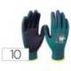 GUANTES DE NITRILO MARCA SAFETOP FORTILUX ANTICORTE FOAM 18 G CON REFUERZO OEKO TALLA 10