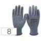 GUANTES DE POLIURETANO MARCA SAFETOP FEATHER TASK SINTETICO TALLA 8