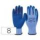 GUANTES DE LATEX MARCA SAFETOP TOUGH-WIRE SINTETICO SIN COSTURAS TALLA 8