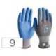 GUANTES DE NITRILO MARCA SAFETOP BIATEX ALIMENTARIO Y ANTICALORICO COLOR AZUL TALLA 9