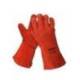 GUANTES DE SOLDADOR MARCA SAFETOP ESSEN 35 CM COLOR ROJO TALLA 10