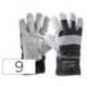 GUANTES DE LONA DE ALGODON Y SERRAJE MARCA SAFETOP BRICK FIT TALLA 9