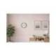 RELOJ MARCA MAUL DRIP DE PARED REDONDO 30 CM DIAMETRO CUARZO MARCO NEGRO