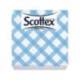 SERVILLETA MARCA SCOTTEX ESTILO DECORADA 1 CAPA 30X30 CM PAQUETE DE 64 UNIDADES
