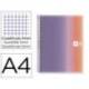 CUADERNO MARCA ESPIRAL MIQUELRIUS DIN A4 80 HOJAS 90 GR CUADRO 5 MM TAPA FORRADA AURORA PROVENCE